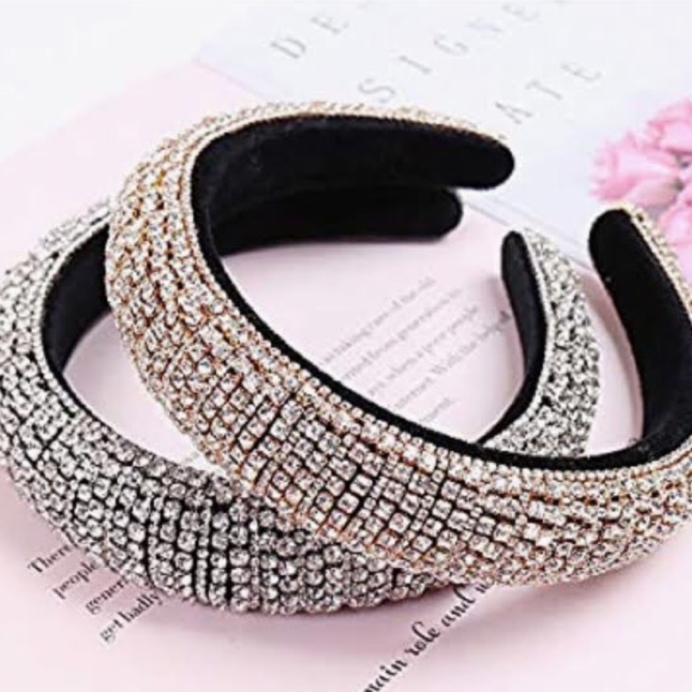 💕Rhinestone headband - crystal
